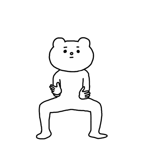 Black and White Teddy Bear Standing
