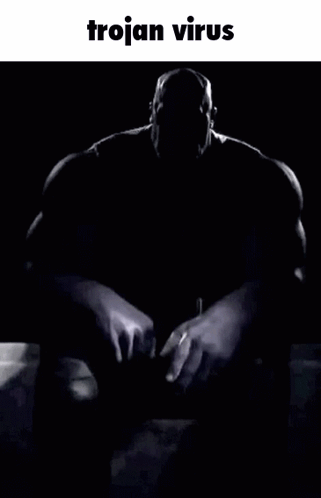 Black And White Thanos Trojan Virus GIF