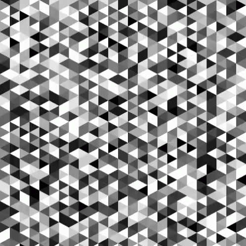 Black And White Triangle Pattern GIF