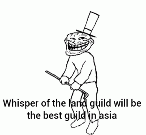 Black and White Troll with Top Hat and Cane