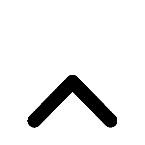 Black and White Up Arrow