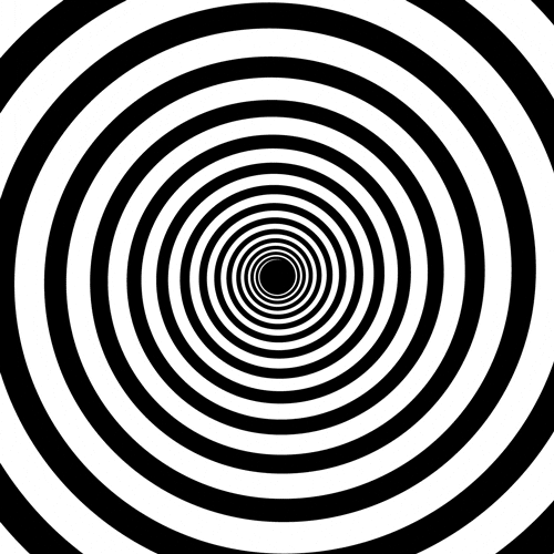 Black And White Vortex GIF