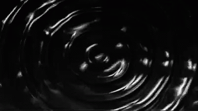 Black and White Water Swirl
