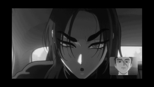 Black and White Woman and Man in Car