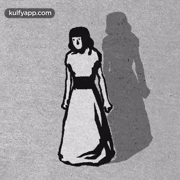 Black And White Woman In White Dress GIF