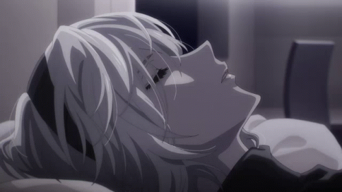 Black and White Woman Laying on Bed