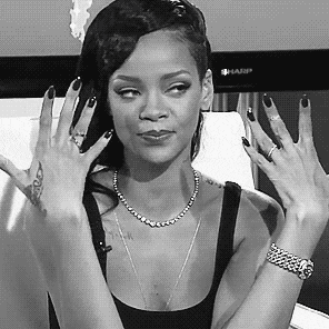Black And White Woman With Necklace And Bracelet GIF