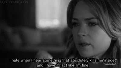 Black And White Woman With Quote GIF
