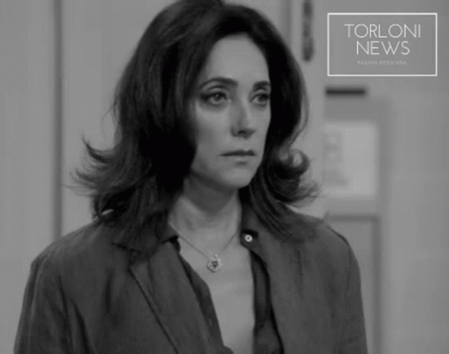 Black And White Woman With Torloni News GIF