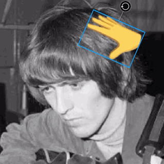 Black And White Young Man With Hand On Head GIF