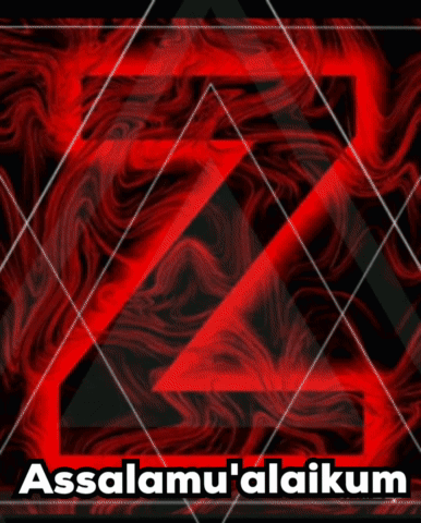 Black And White Zero Poster GIF