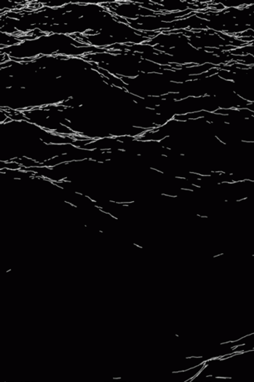 Black Background Black Waves GIF