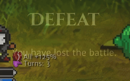 Black Background Defeat You Have Lost the Battle