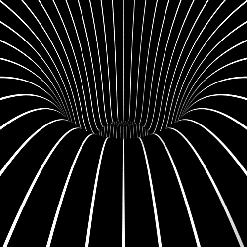 Black Background Endless Tunnel GIF