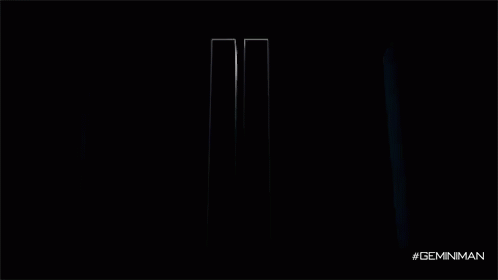 Black Background Gemini Man GIF