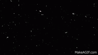 Black Background Pink Glow Galaxy