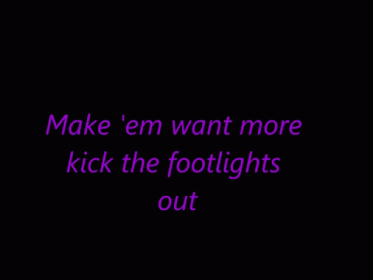Black Background Purple Text I Wanna Love Like Johnny