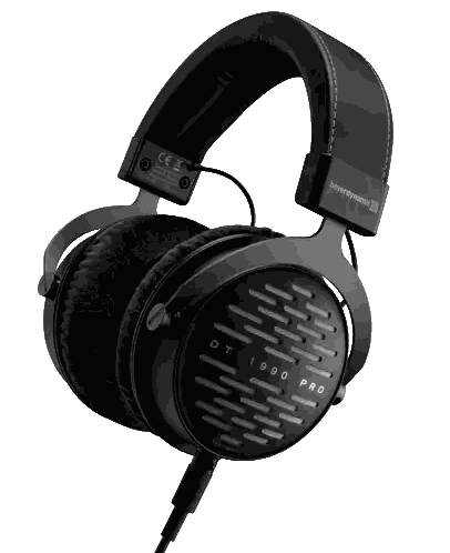 Black Beyerdynamic DT 1990 Pro Headphones