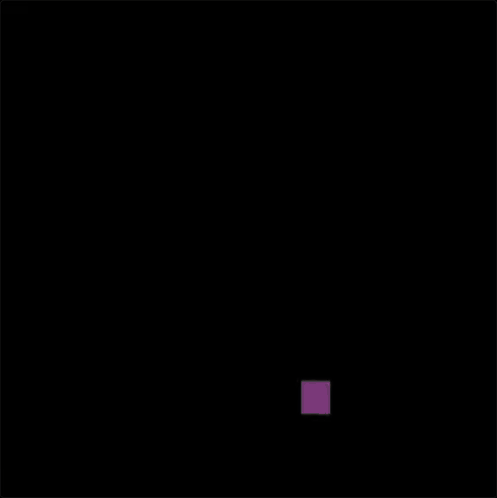 Black Bird With Purple Square