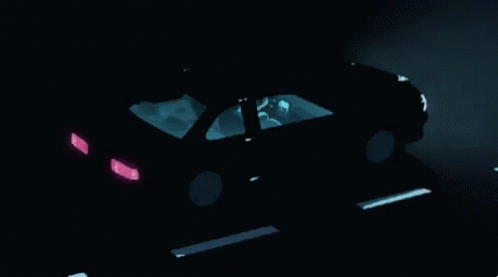 Black Car Anime GIF
