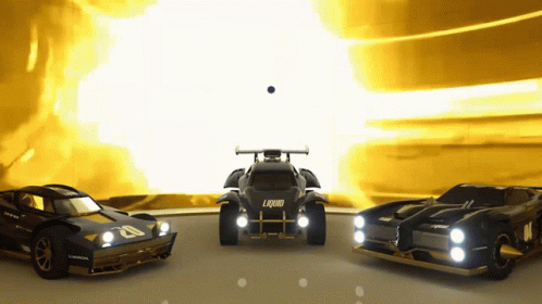 Black Car Saying Liquid On Front