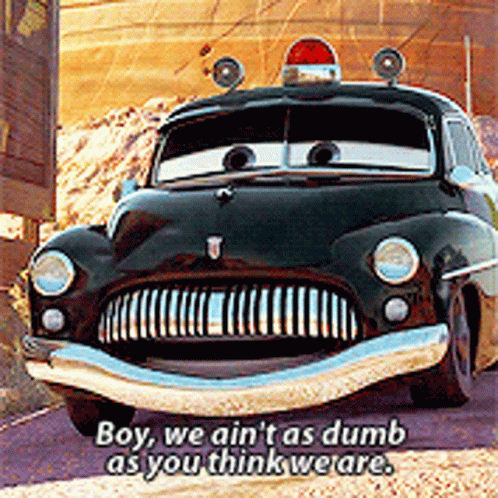 Black Car With Boy We Ain't As Dumb
