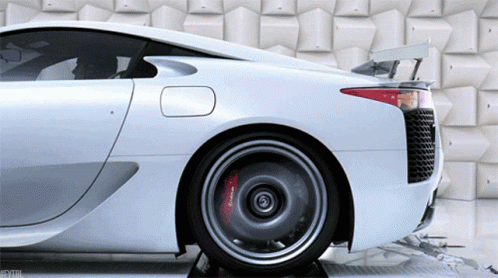 Black Car With Sticker Saying A