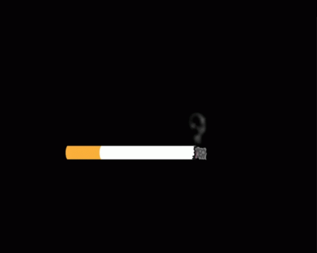 Black Cigarette Smoke GIF