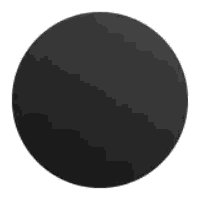 Black Circle With White Gift Box Icon
