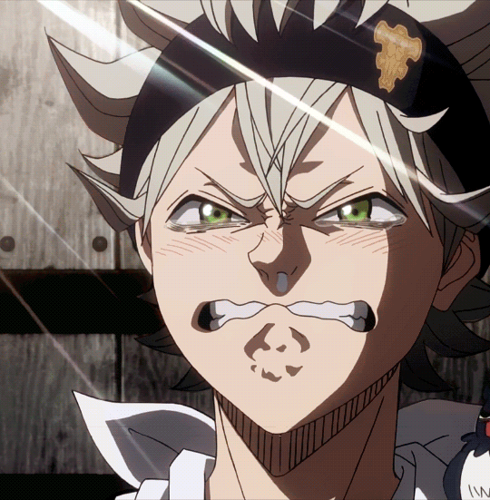Black Clover Asta Cry GIF