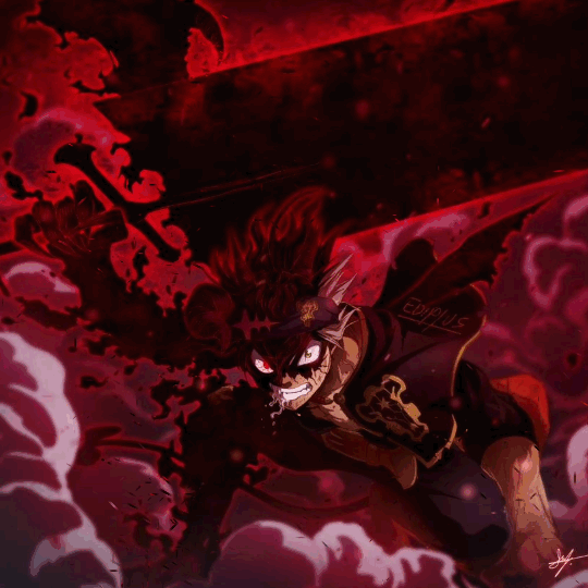 Black Clover Asta Demon Angry GIF