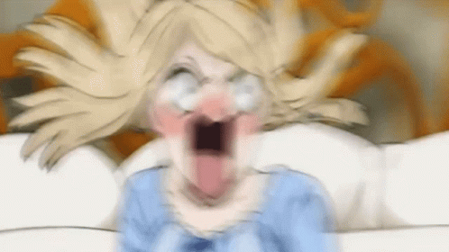 Black Clover Charlotte Scream GIF