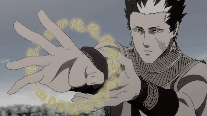 Black Clover Gaja Lightning GIF