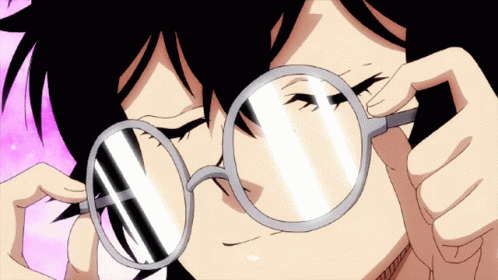 Black Clover Sally Glasses GIF