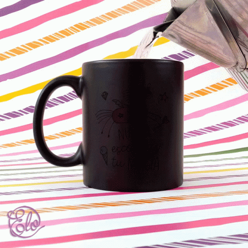 Black Coffee Mug Saying Nunca Excedas Tu Magia