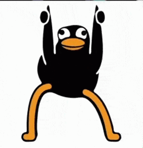 Black Duck Wiggle GIF