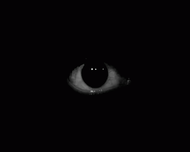 Black Eye Creepy Roll GIF
