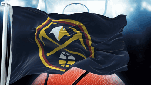 Black Flag With Basketball GIF
