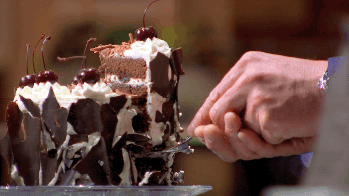 Black Forest Cake Slice GIF