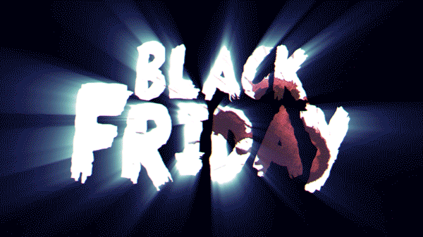 Black Friday Scary Graphic Design GIF