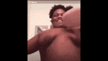 Black Funny Milk Fat Dancing Black Man Gif GIF