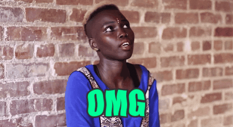 Black Girl Mari Malek Omg GIF