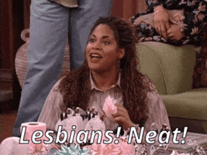 Black Girl Saying Lesbians GIF