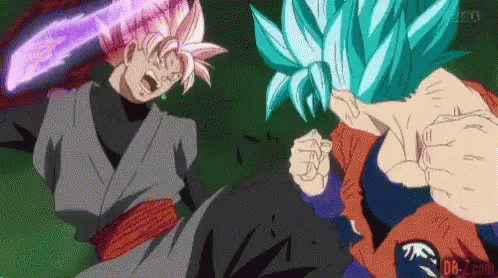 Black Goku 498 X 278 Gif GIF
