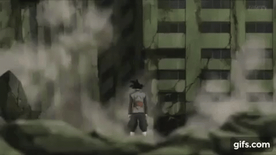 Black Goku GIF