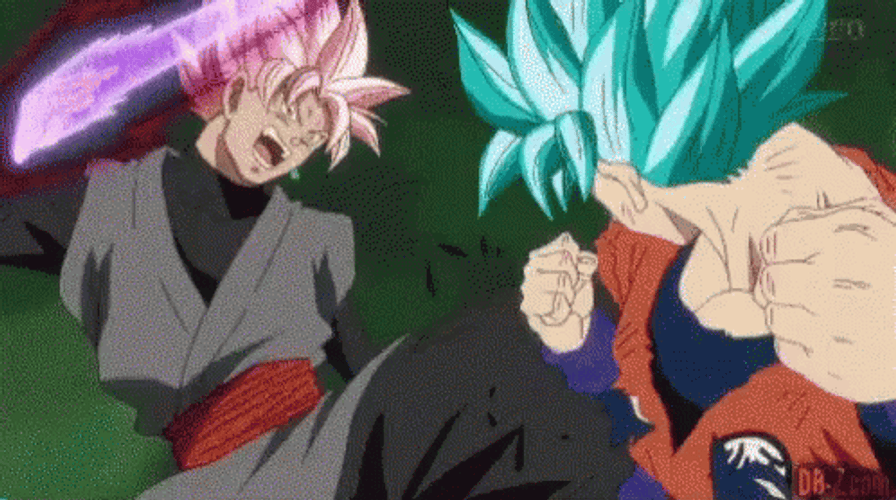 Black Goku GIF