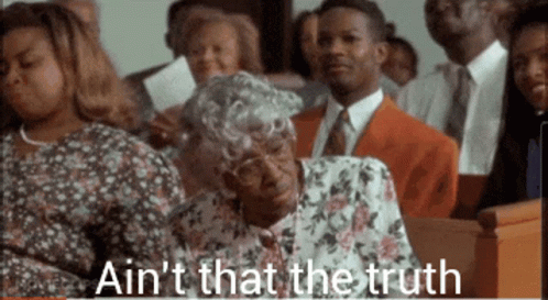 Black Grandma Truth GIF