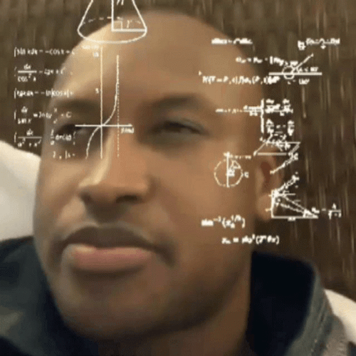 Black Guy Computing Math Problems Meme GIF