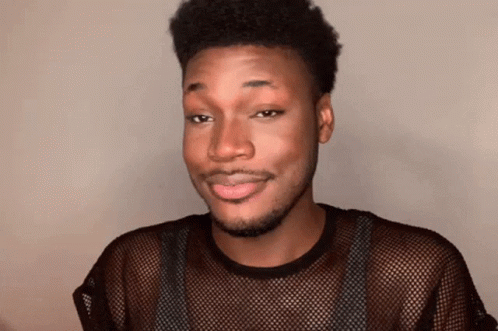 Black Guy Lips Sealed GIF