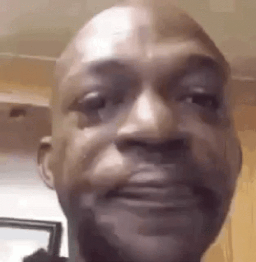 Black Guy Puffy Eyes Crying Meme GIF